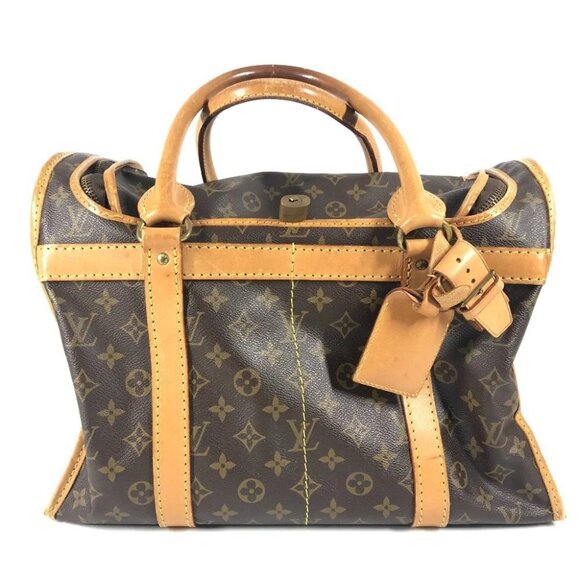 LOUIS VUITTON M41924 Monogram Sac Chasseur Carry bag for small dogs Hand Bag - Picture 1 of 15